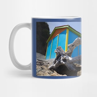 blue boat shed Mug